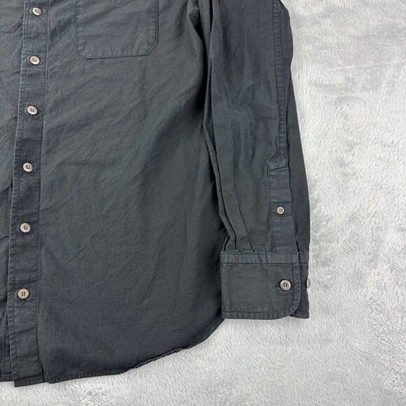 Wings + Horns Black Button Down Shirt Men’s Size Medium - Picture 12 of 13